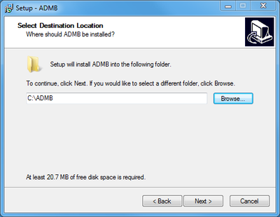 Windows GCC install screenshot